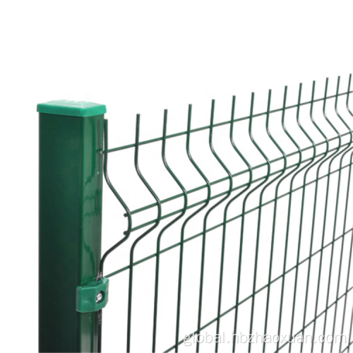 3D Curved Wire Mesh Fence welded wire mesh fence panels Manufactory